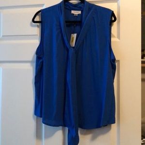 Calvin Klein sleeveless blouse
